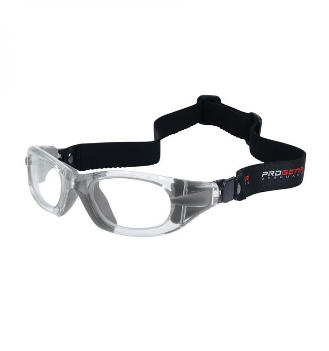 Sports glasses PROGEAR Eyeguard M, crystal transparent