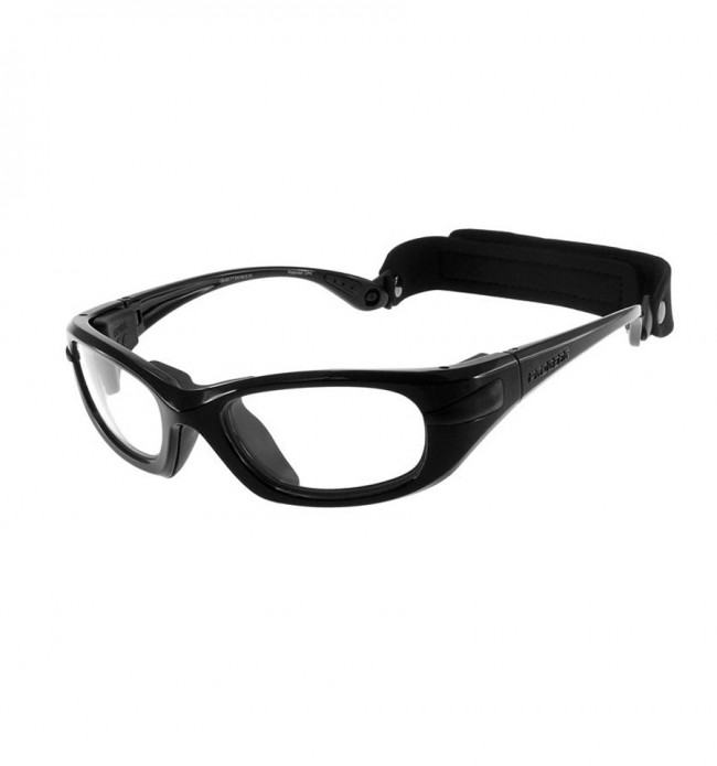 Sports glasses PROGEAR Eyeguard S, shiny metallic black