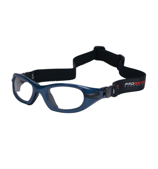 Sports glasses PROGEAR Eyeguard S, shiny metallic blue