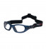 Sports glasses PROGEAR Eyeguard XL, shiny metallic blue